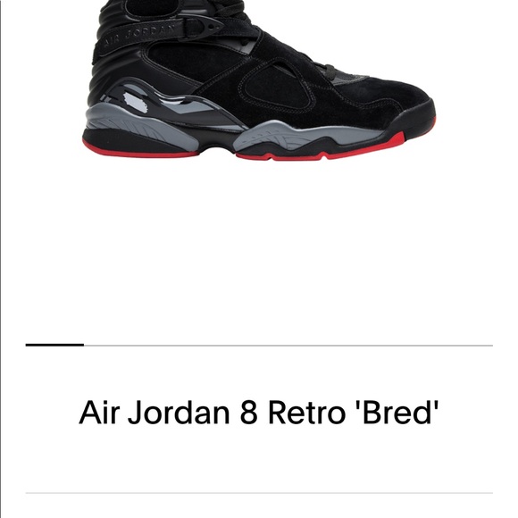 Air Jordan 8 Retro ‘Bred - Picture 4 of 4